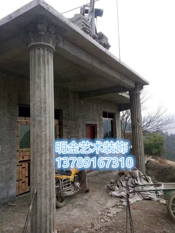 罗马柱模具 欧式建筑模板abs塑钢圆形水泥大门柱子圆柱厂家直销