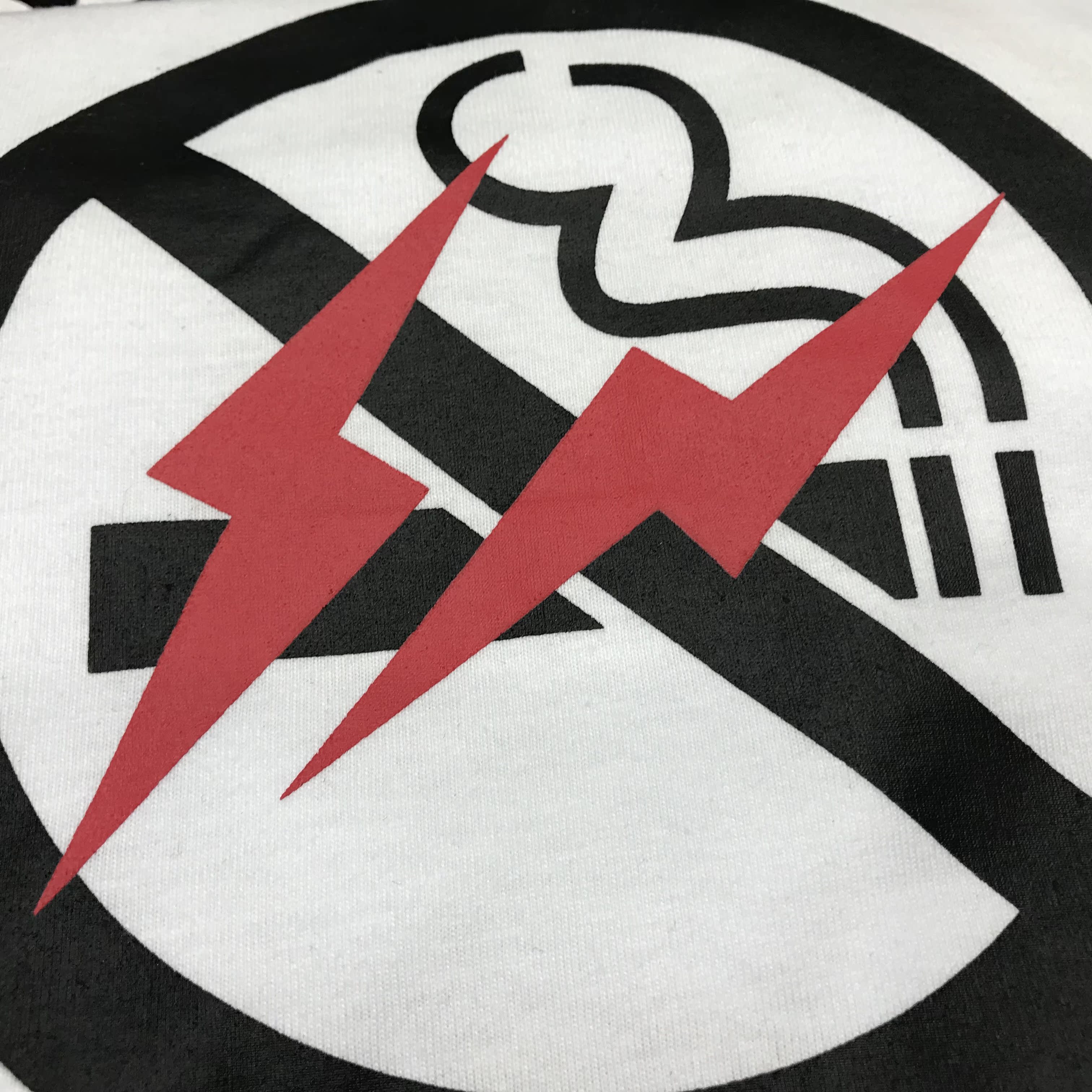 fr2兔子smoking kills陈冠希短袖藤原浩x联名闪电刺绣印花t恤男女
