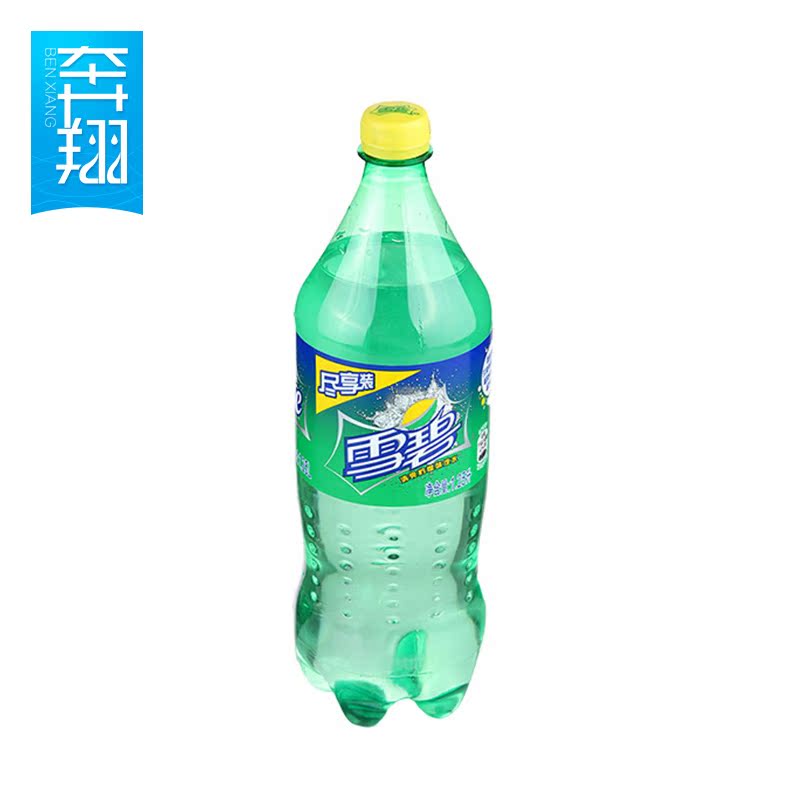 雪碧汽水1.25l*3 美汁源果粒橙1.25l*3组合装共6瓶可口可乐出品