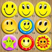 小学生儿童幼儿园奖品卡通表情笑脸胸针徽章可来图定做一个起做