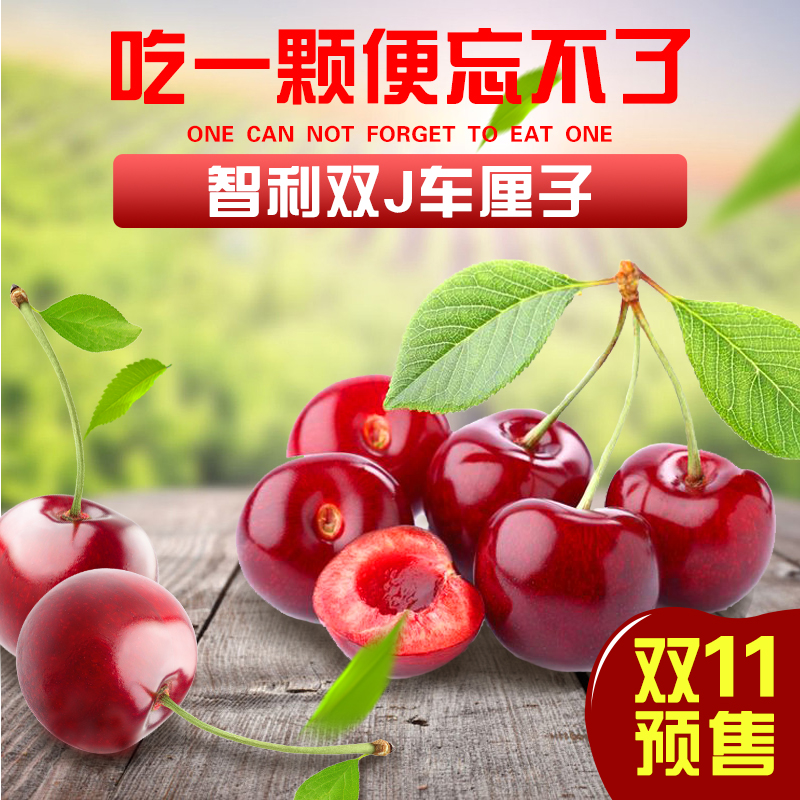 11月发货智利车厘子2斤双j大果进口水果时令新鲜樱桃超甜顺丰空运