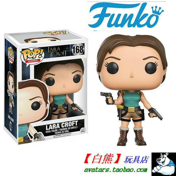 现货funko pop 古墓丽影 tomb raider 劳拉 克劳馥 lara croft