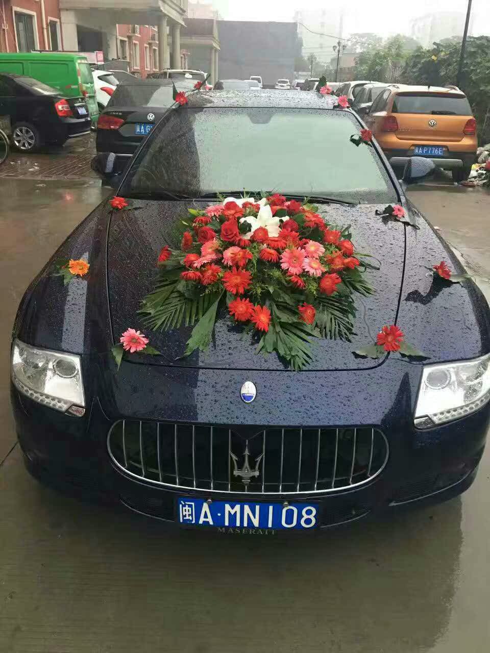 玛莎拉蒂婚车租赁 出租 租车自驾 婚庆车队 总裁 高档花车 头车