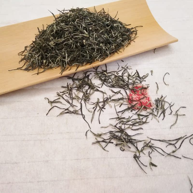 2016年新茶散装蒙顶山高山毛峰茶绿茶雨花嫩芽100g新品春季