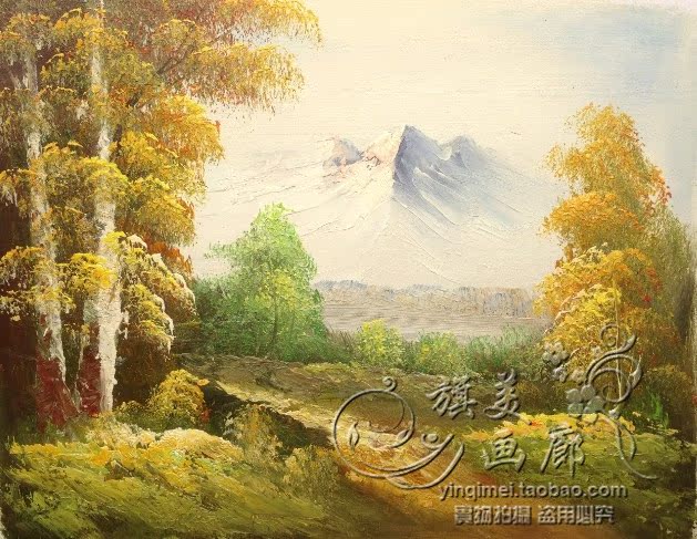 免邮清仓【喜马拉雅蓝虎艺术馆】手绘油画风景油画均可定制