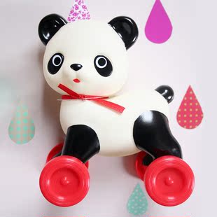 胶皮 现货 复古怀旧风胶皮动物 日本 玩具 熊猫兔子长颈鹿小狗