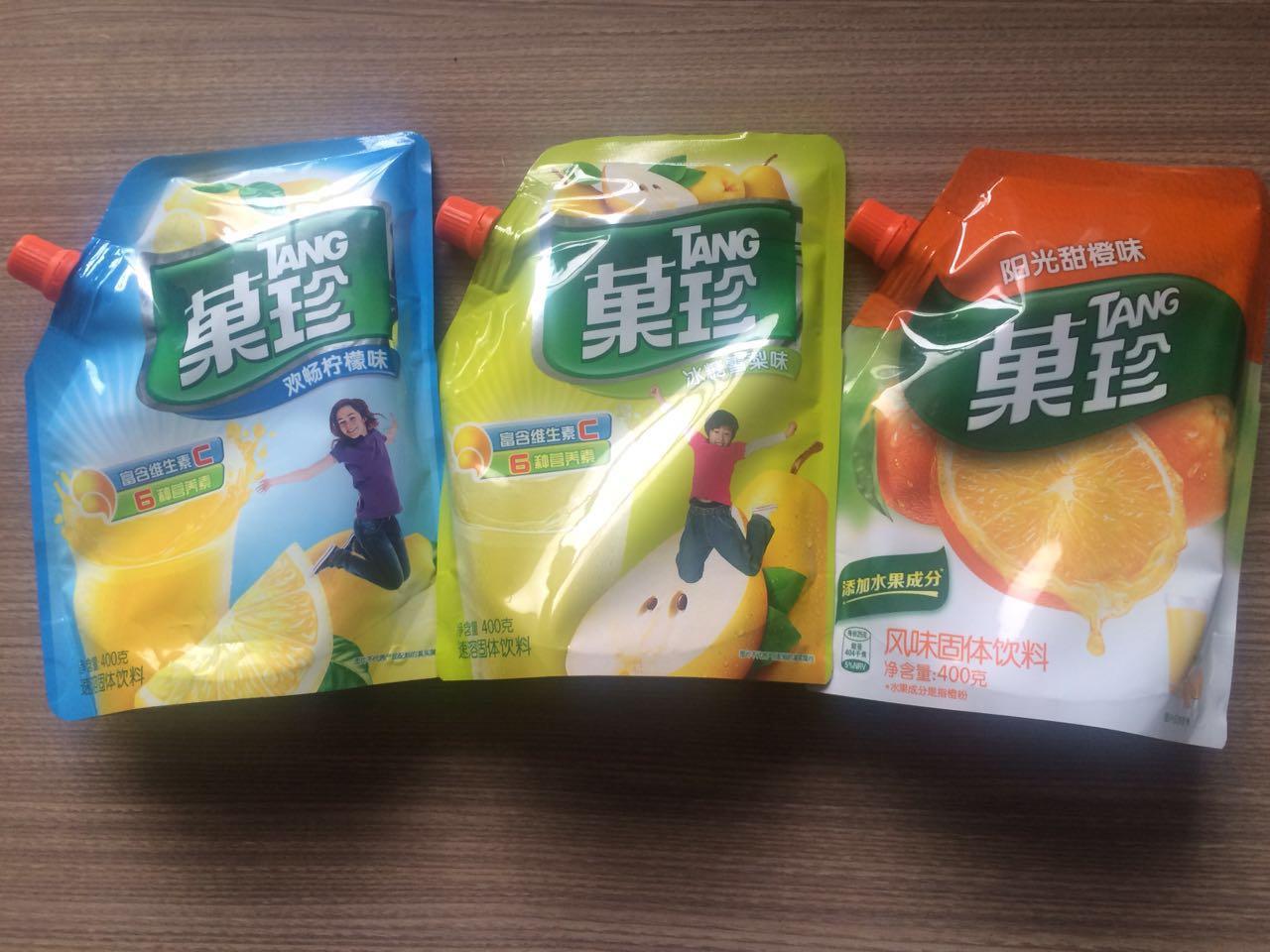 亿滋果珍卡夫果珍 400g壶装 阳光甜橙芒果等6个口味 任意三袋包邮