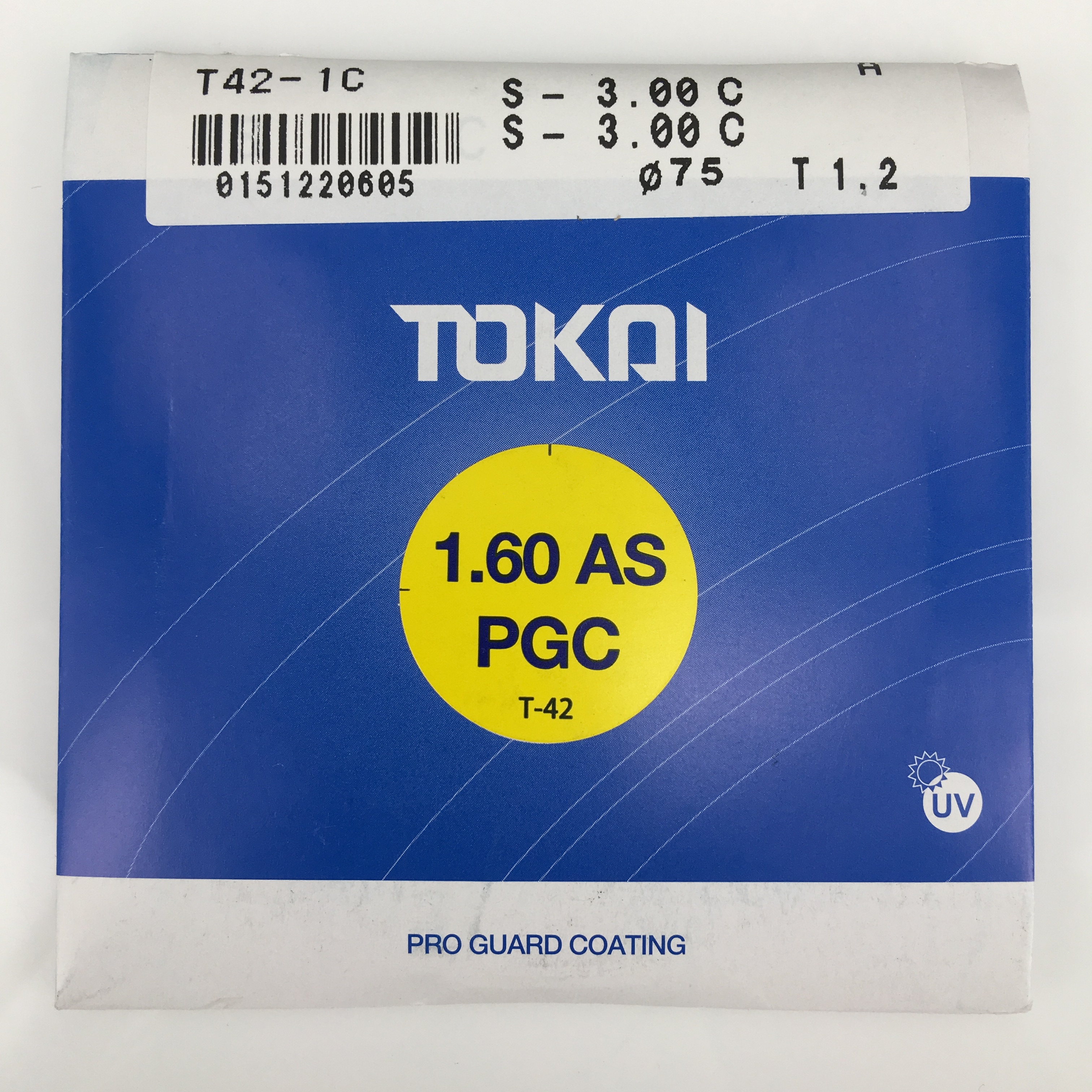 日本东海镜片东海1.60非球面pgc防油渍多层膜/绚晶1.60近视眼镜片