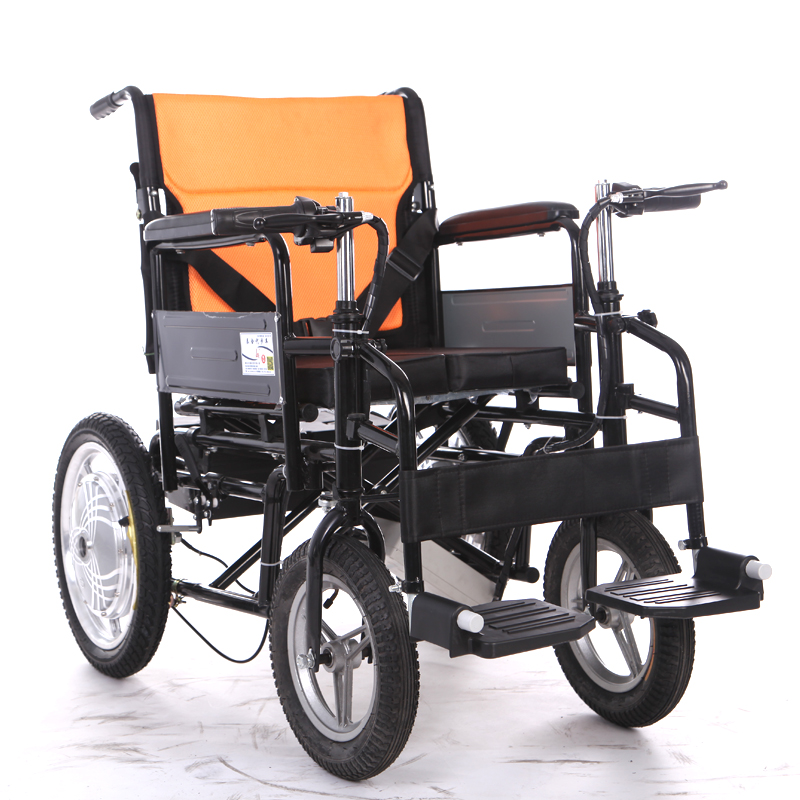 电动轮椅车 泰合老年人代步车残疾人电动车折叠轻便双把手