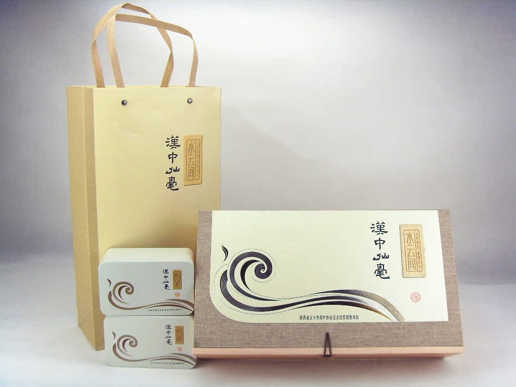汉中仙毫水云间礼盒装 明前特级 2017新茶叶高山午子陕西特产包邮