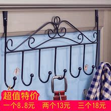 天天特价 创意铁艺加粗门后挂钩强力挂衣架卧室厨房浴室壁挂