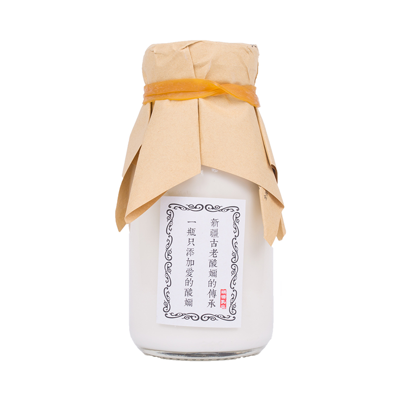梨城故事新疆酸奶原味零添加凝固性酸奶精品10瓶/箱发酵菌酸奶