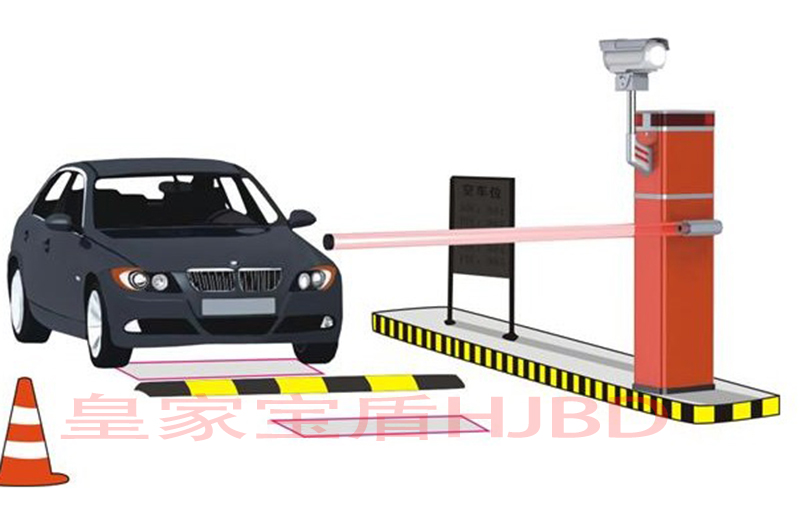 小区车道闸机 道闸 标准一进一出车牌识别软件 免注册车辆道闸_双氙
