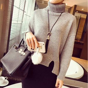 买2送1 韩国时尚长款流苏毛衣链