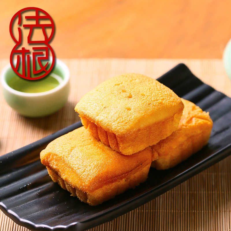 杭州特产正宗塘栖杭州老字号法根食品法根大蛋糕法根糕点方形蛋糕
