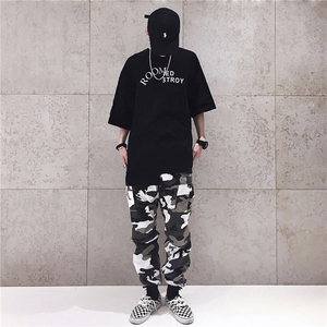 AIRWAY 迷彩水洗工装口袋裤