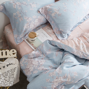 春夏季双面天丝四件套