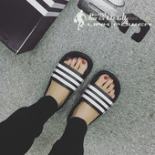 BA7867 G15890 adidas AQ2166 男女夏季运动澡堂拖鞋 阿迪达斯拖鞋
