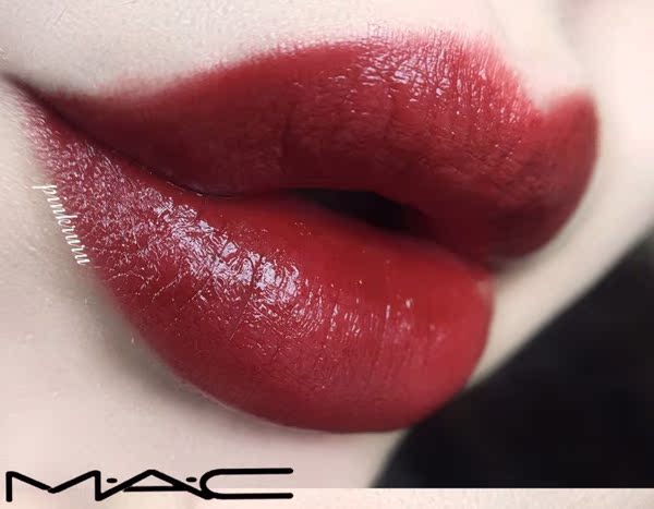 彤叔代购 mac/魅可唇膏口红dubonnet深血红色姨妈色 棕调红葡萄酒