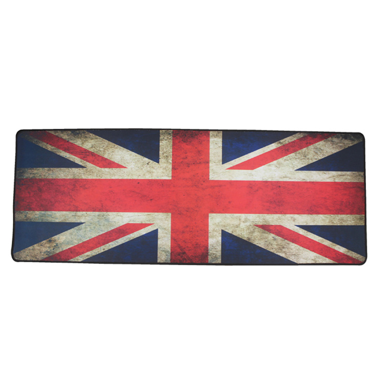 做旧米字旗游戏垫英国国旗鼠标垫电脑桌垫笔记本垫子创意餐桌垫