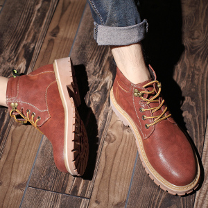 男士复古马丁靴