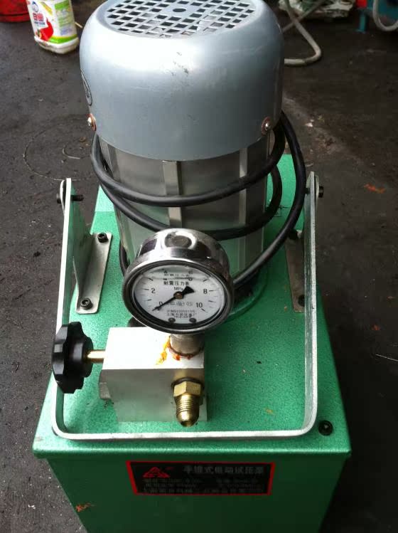 手提式电动试压泵/压力测试泵/管道密封检测容器压力检测