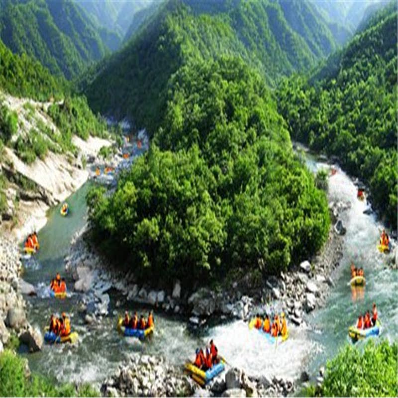 南阳鹳河漂流门票中原第一漂鹳河漂流自助漂电子票鹳