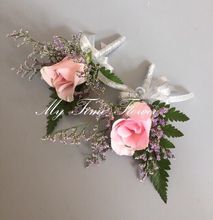玫瑰洋兰胸花仪式商务会议庆典活动嘉宾贵宾开业胸花上海鲜花速递