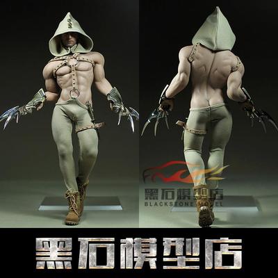 1:6 钢骨包胶兵人衣服 勾魂爪 适合phicen tbleague m33 m34素体