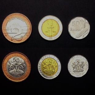 巴林小套币 共5枚 硬币 外国货币 外国纸币 世界硬币 保真