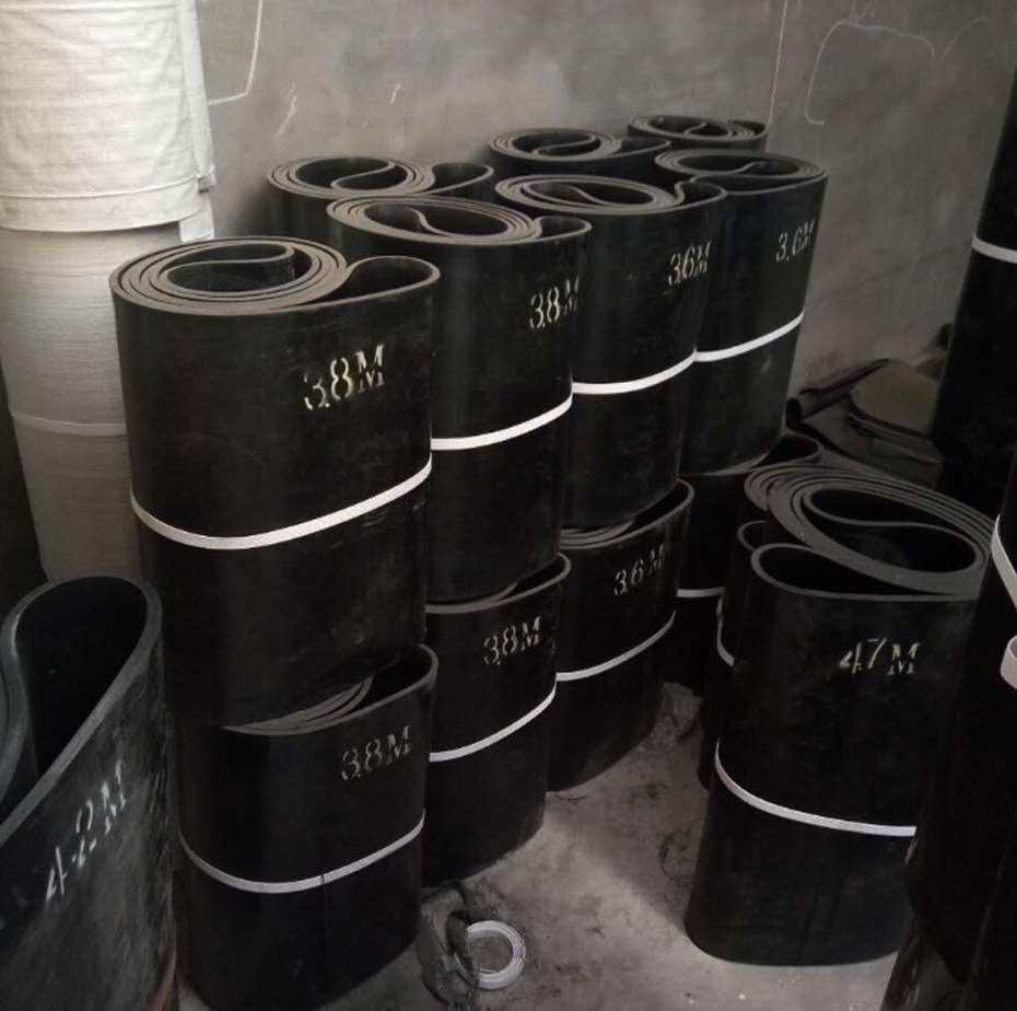 搅拌站下料口用环形输送带 o型传送带 尼龙耐磨圆形传动带皮带
