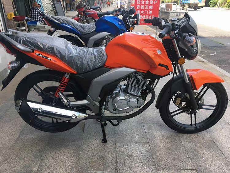 轻骑铃木/suzuki摩托车gsx125外星人150街车跨骑可上牌铃木摩托车