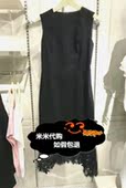 Five plus正品代购6折2017夏连衣裙2JM2084150-090黑色-1090-5A
