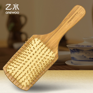 乙木楠竹气囊按摩梳子