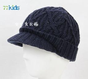 [帽檐毛线帽]带帽檐毛线帽织法评测 毛线帽子帽