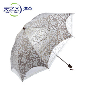 天之水防晒黑胶洋伞