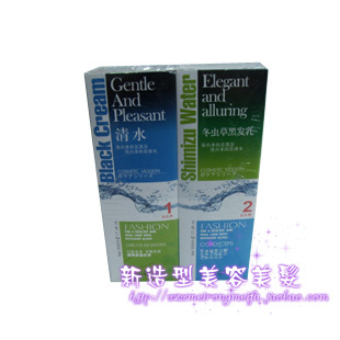 凯维斯 清水染发膏 清水黑油 黑油 不粘头皮 冬虫草黑发乳