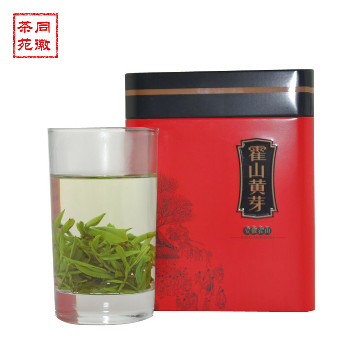 同徽 2016新茶 安徽霍山黄芽特级茶叶 明前春茶100g礼盒 散装黄茶