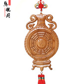 厨房风水问题 开光桃木平安瓶八卦木雕解决卧室 慈航阁