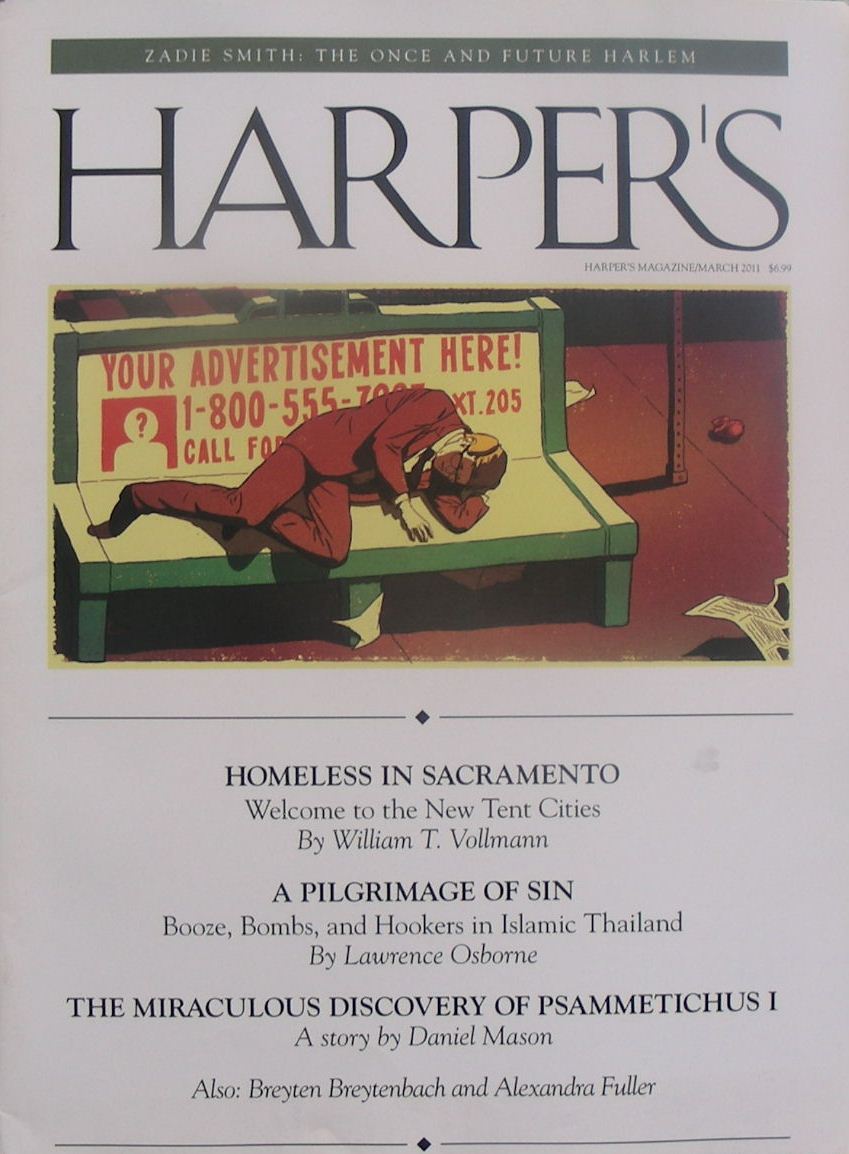 英文杂志 harper"s magazine 哈泼斯杂志 2011年3月