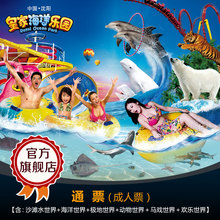 皇家海洋乐园门票 沈阳极地海洋世界景区 夏威夷沙滩冲浪馆 通票
