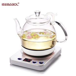 babol/佰宝 dch-723玻璃养生壶电热水壶 茶具全自动煮茶壶烧水壶