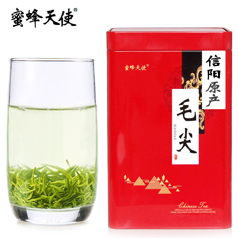 信阳原产毛尖 2016新茶 自产自销雨前嫩芽绿茶春茶叶蜜蜂天使