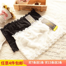 内衬莫代尔棉 蕾丝吊带抹胸 防走光少女蕾丝花边裹胸