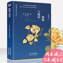 图书 青少年版文学畅销书外国世界名著书籍 畅销书排行榜 奥斯丁经典 精装 包邮 傲慢与偏见中文版书籍正版 艺术大师设计