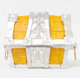 魔兽世界周边wow饰品炉石破损的宝箱游戏藏宝