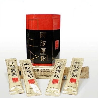 包邮正品东阿阿胶原粉72克阿胶粉阿胶速溶粉180克蜂蜜补气血礼盒