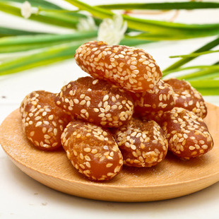糕点 苏北特产 蜜汁三 好吃传统糕点 酥三 芝麻油糖果子现做现卖