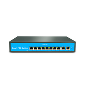 24Vpoe 10口交换机8个供电口无线ap监控集中供电稳定加强版 乐光