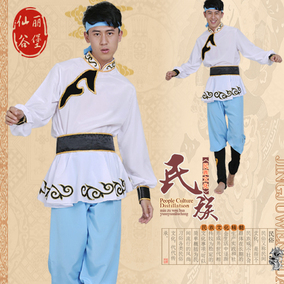 正品[藏族舞蹈服装男]藏族舞蹈服装评测 藏族水